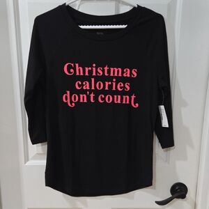Christmas Calories Don't Count -- Festive Shirt